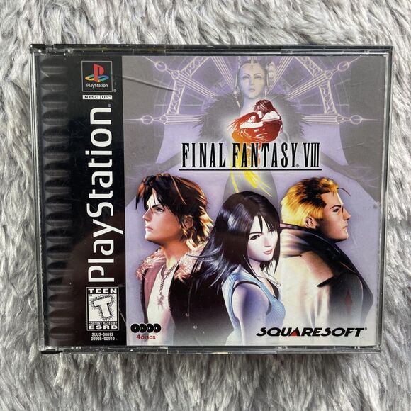 Final Fantasy VIII (Sony PlayStation 1, 1999) Discs and Case PS1 RPG FF8 - Picture 2 of 13